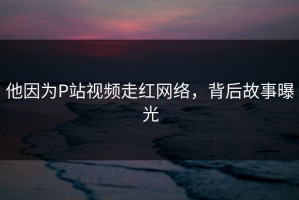 他因为P站视频走红网络，背后故事曝光